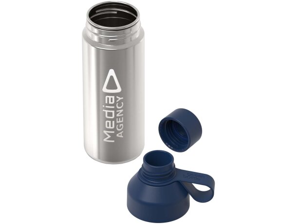 Botella Ocean Bottle Lite 620ml acero inoxidable reciclado Azul océano detalle 5