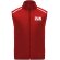 Chaleco running ligero unisex Jannu Roly transpirable Rojo detalle 13