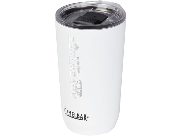 Vaso térmico CamelBak Horizon 500ml con tapa antiderrame Blanco detalle 1
