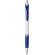 Bolígrafo blanco con empuñadura de goma Turbo Blanco/azul