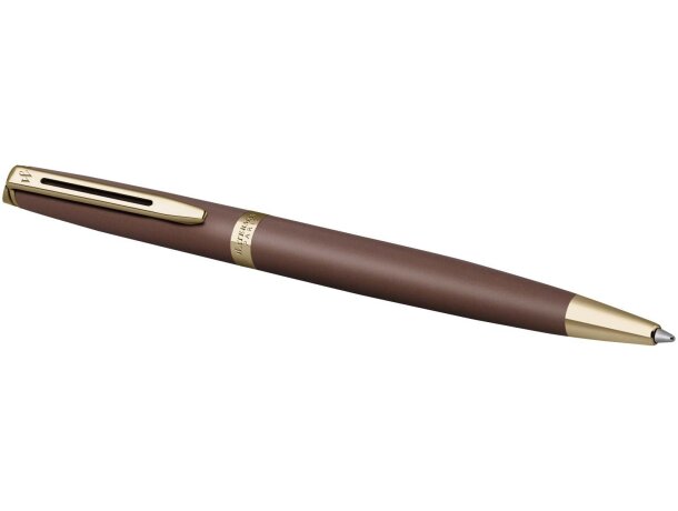 Bolígrafo Waterman Hemisphere acero inoxidable lacado Cobre detalle 16