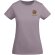 Camiseta mujer algodón orgánico Breda de Roly Lavanda detalle 28