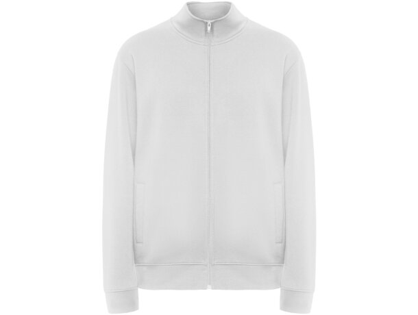 Sudadera cremallera completa unisex Ulan de Roly Verde botella detalle 39