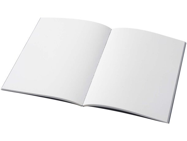 Libreta A5 tapa blanda Novella Austen papel certificado FSC Azul detalle 33