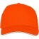 Gorra de 5 paneles con ribete. Personalizadas para tu estilo único Naranja detalle 11