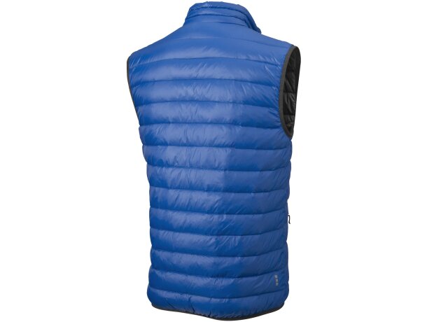 Chaleco plumón natural hombre Fairview con certificación RDS Azul detalle 8