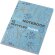 Libreta A5 Novella Austen papel reciclado certificado FSC Azul