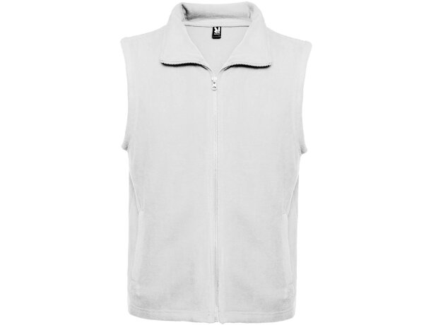 Chaleco forro polar unisex Bellagio Roly con cremallera y bolsillos Verde botella detalle 36