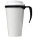 Taza térmica personalizada en pp 350ml Negro intenso/blanco detalle 7