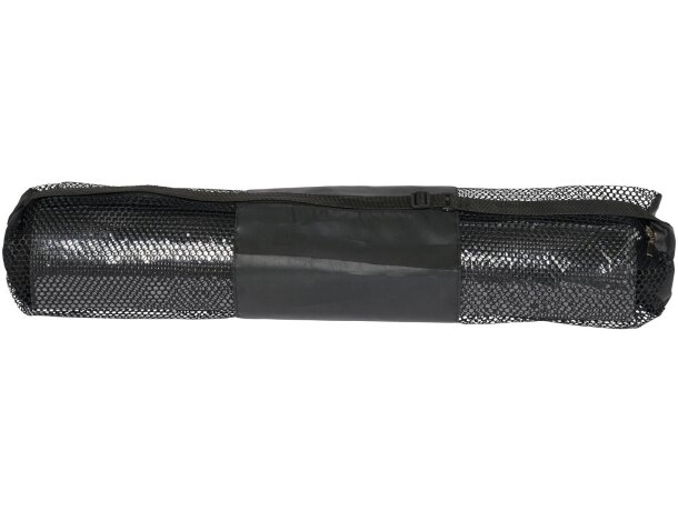 Esterilla yoga Babaji con superficie texturizada y bolsa Gris/negro intenso detalle 7