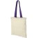 Tote de Algodón "nevada" Natural/lavanda