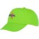 Gorra infantil de 5 paneles Feniks Kids Verde manzana detalle 20