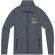 Forro de Microfibra con Cremallera Completa "rixford" Gris tormenta detalle 17