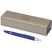 Estuche con bolígrafo de metal en varios colores personalizado azul Estuche con bolígrafo de metal en varios colores personalizado azul
