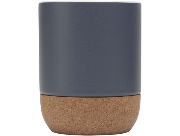 Taza cerámica Billie 300 ml con base de corcho Azul hielo detalle 8