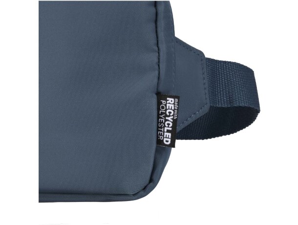 Bolsa bandolera de viaje reciclada Trip Aware con trazabilidad detalle 18