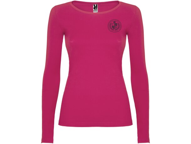 Camiseta manga larga mujer algodón 100% Roly Extreme detalle 37