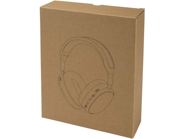 Auriculares inalámbricos Bluetooth Alzir con plástico reciclado Blanco detalle 8