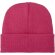 Gorro de lana con parche Boreas Magenta detalle 13