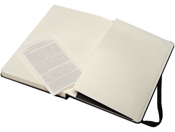 Cuaderno de dibujo grande Moleskine con papel certificado FSC Negro intenso detalle 4