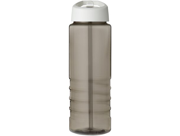 H2O Active® Treble Bidón deportivo con tapa con boquilla de 750 ml Carbón/blanco detalle 4