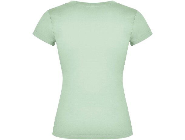 Camiseta cuello pico mujer Roly Victoria algodón 155 g/m² detalle 42