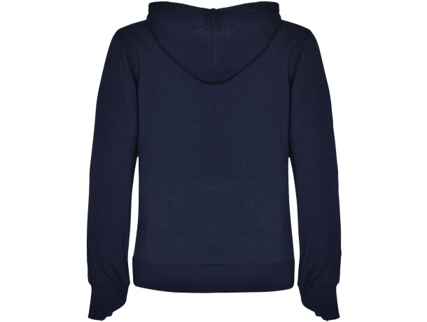 Sudadera con capucha para mujer Urban Roly Azul marino/gris jaspeado detalle 27