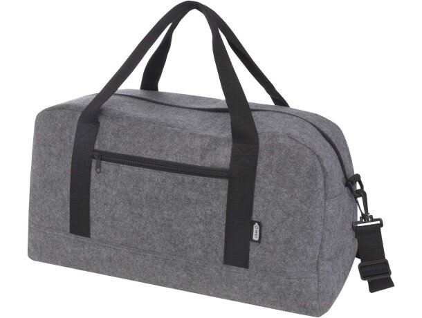 Bolsa de lona reciclada GRS Felta 35 litros gris medio Gris medio detalle 5