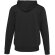 Sudadera sherpa con cremallera y capucha Natron Negro intenso detalle 6