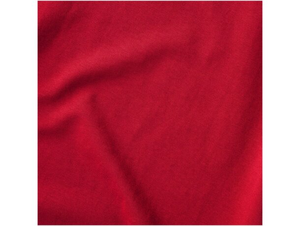 Camiseta manga corta algodón orgánico certificado GOTS hombre 200 g/m2 Rojo detalle 10