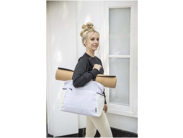 Bolsa tote Nomad 18L yoga poliéster reciclado certificado GRS detalle 18