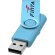 Memoria USB metálica Rotate 4GB con mecanismo rotativo Azul detalle 21