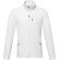 Chaqueta polar reciclada GRS con cremallera hombre Amber Blanco detalle 2