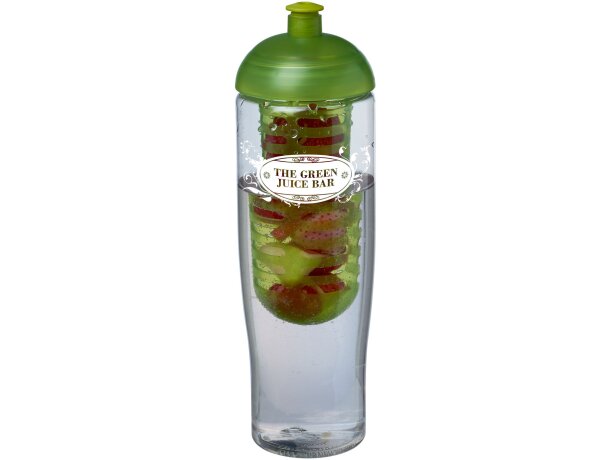 H2O Active® Tempo Bidón deportivo e infusor con Tapa Dome de 700 ml Transparente/lima detalle 2