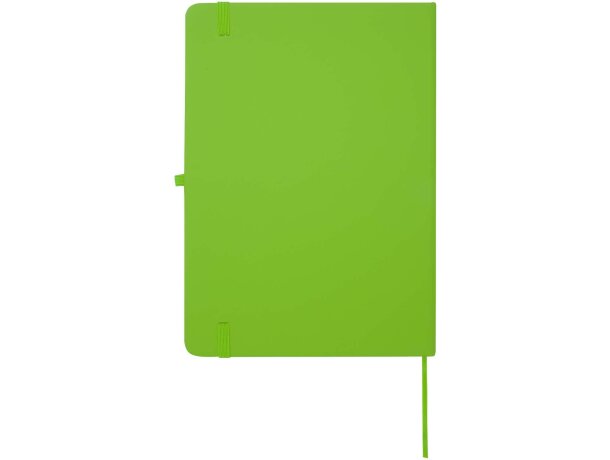 Libreta tapa dura A5 Spectrum Plus con papel certificado FSC Verde lima detalle 37