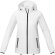 Chaqueta ligera impermeable mujer Dinlas con capucha enrollable Blanco detalle 2