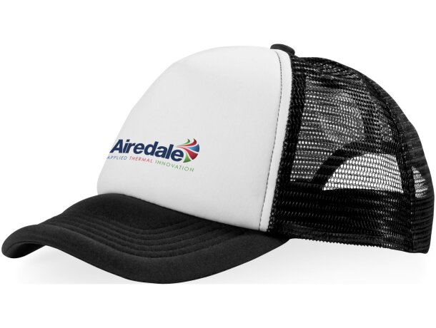 Gorra con cierre ajustable y rejilla merchandising