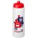 Baseline® Plus Bidón deportivo con tapa de 750 ml con asa Transparente/rojo detalle 2