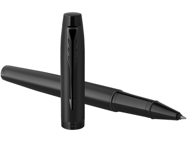 Rollerball Parker IM acero inoxidable acabado mate negro Negro intenso detalle 3