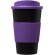 Vaso térmico 350ml con agarradera Americano Negro intenso/morado detalle 22