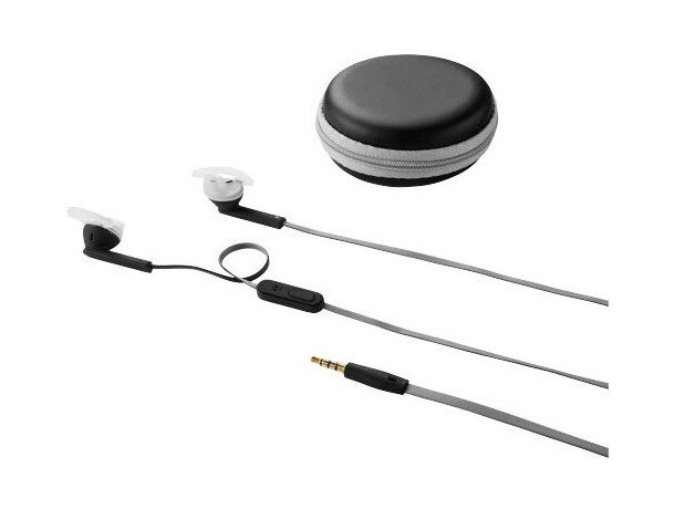 Auriculares deportivo resistentes al agua personalizado negro intenso Auriculares deportivo resistentes al agua personalizado negro intenso