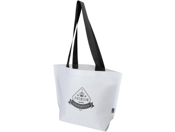 Bolsa tote Duo 18L certificación GRS doble laminado Blanco detalle 5