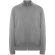 Sudadera cremallera completa unisex Ulan de Roly Gris jaspeado