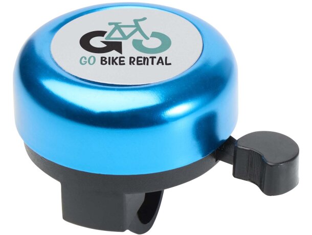 Timbre bicicleta Bellix aluminio y plástico ABS Azul detalle 1