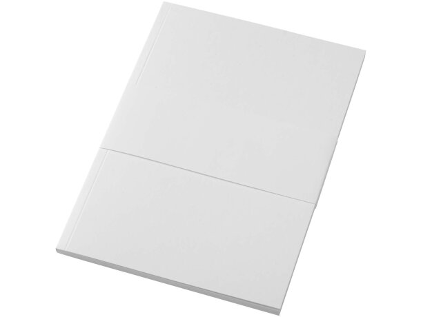 Libreta A5 tapa blanda Novella Austen papel certificado FSC Blanco detalle 5