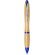 Bolígrafo de bambú Nash Natural/azul real