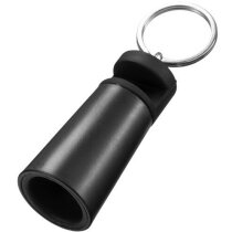 Amplificador portátil mini con llavero personalizado negro intenso Amplificador portátil mini con llavero personalizado negro intenso