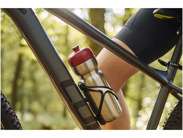 Bidón deportivo acero inoxidable Mepal Pull 800ml Verde musgo detalle 3