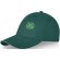 Gorra de 6 paneles Darton personalizadas con detalle de ribete elegante Verde bosque detalle 26