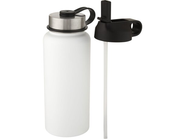 Botellas deportivas publicitarias Supra 1L acero baratas Negro intenso detalle 9